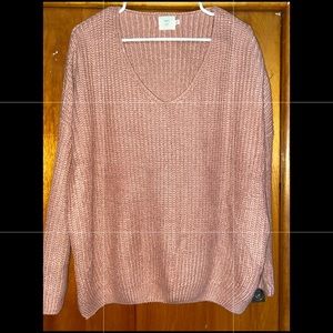 Oversized Knit Sweater Top